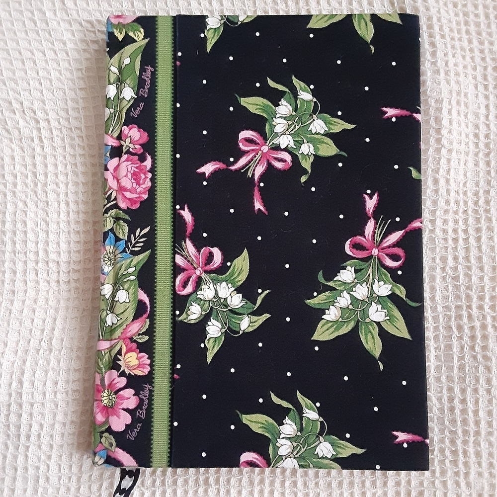 Vera Bradley black floral journal